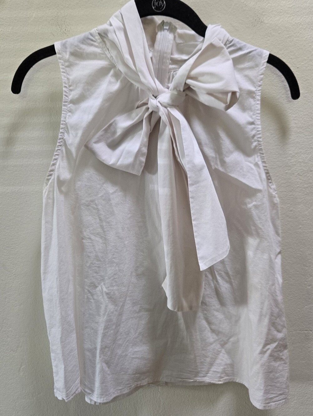 Bow Tie Up Blouse - Picture 2 of 4